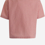 T-SHIRT IN COTONE CON MOTIVO A QUADRI 848696 XWA7X6312 GUCCI KIDS 