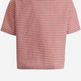 T-SHIRT IN COTONE CON MOTIVO A QUADRI 848696 XWA7X6312 GUCCI KIDS 