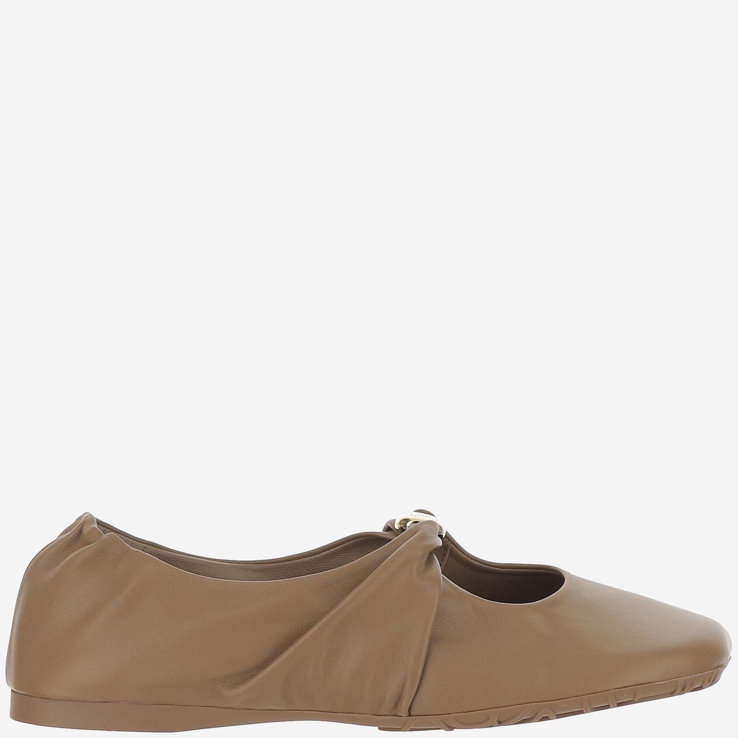 Ballerine Pebble Soft in pelle L815466X46 3980 LOEWE 