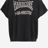T-SHIRT IN COTONE CON EFFETTO DISTRESSED WCJSY0187 001 WILLY CHAVARRIA 