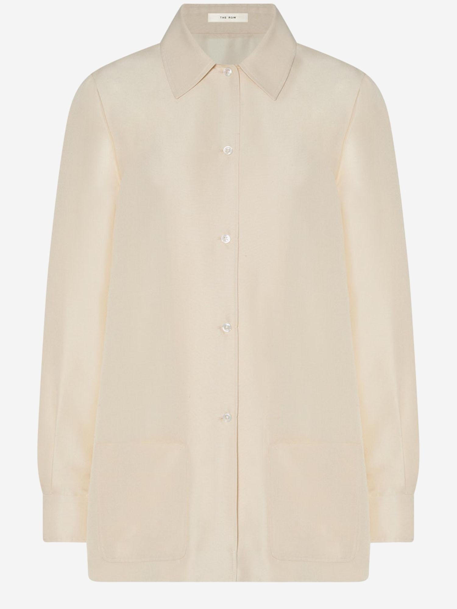 CAMICIA LUCETTA IN SETA 10861W4378 VAN THE ROW 