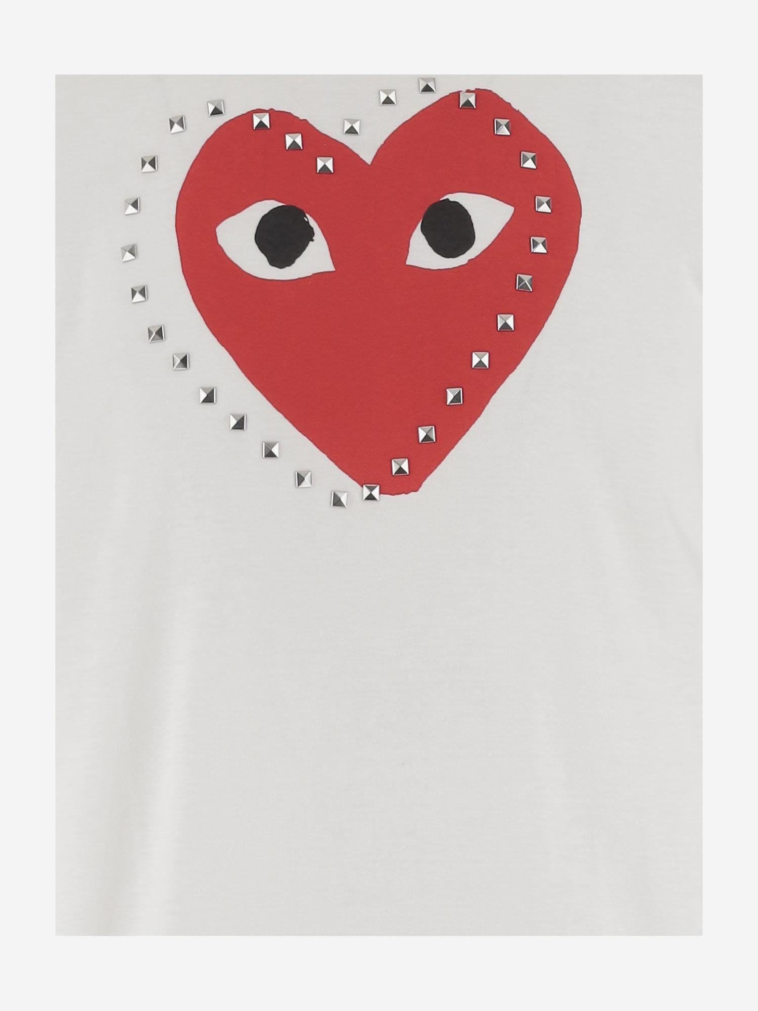 T-SHIRT CON DETTAGLIO LOGO A FORMA DI CUORE AXT803051 1 PLAY 