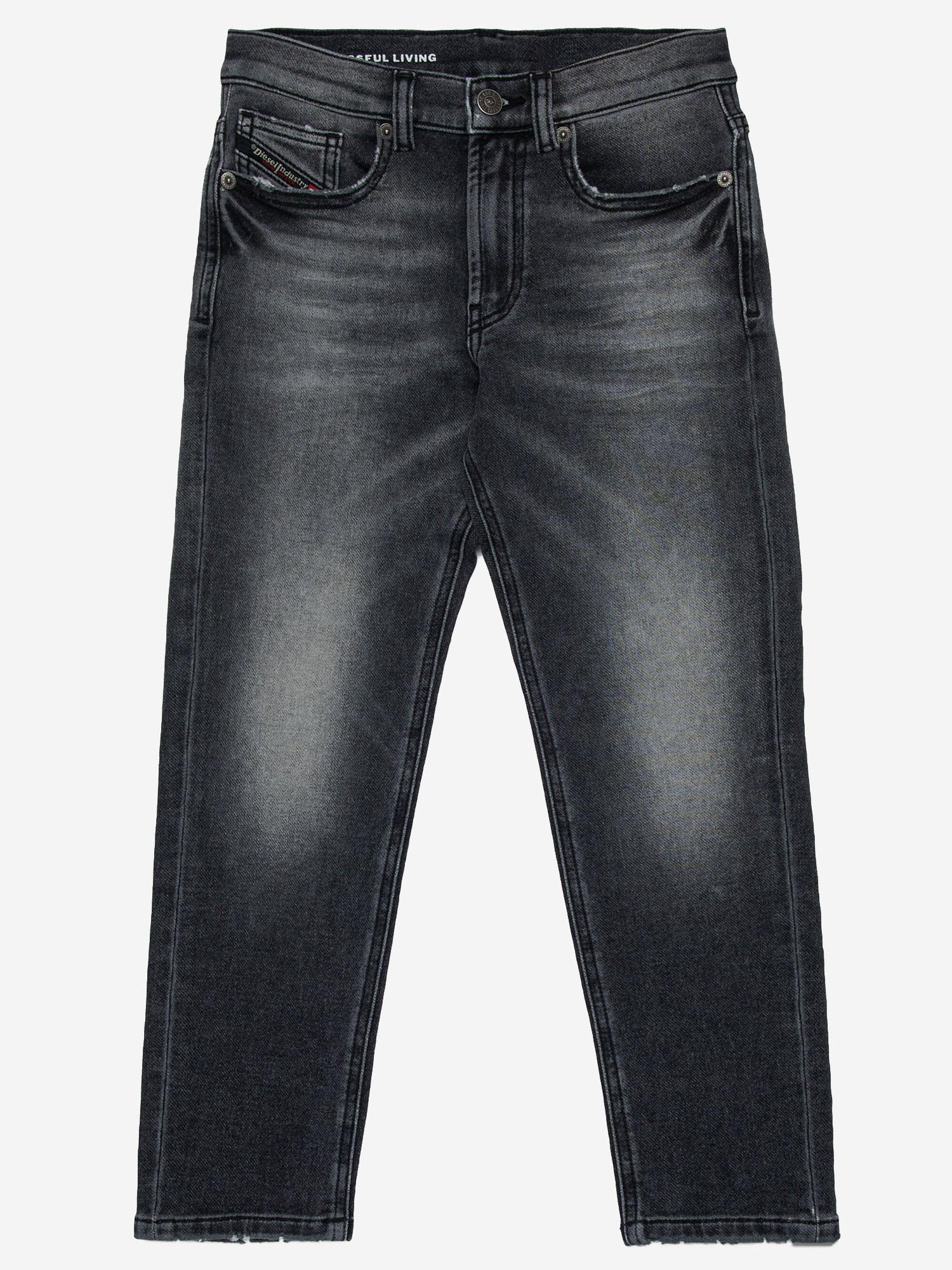 JEANS IN DENIM DI COTONE STRETCH J00994 KXBRJK02 DIESEL KIDS 