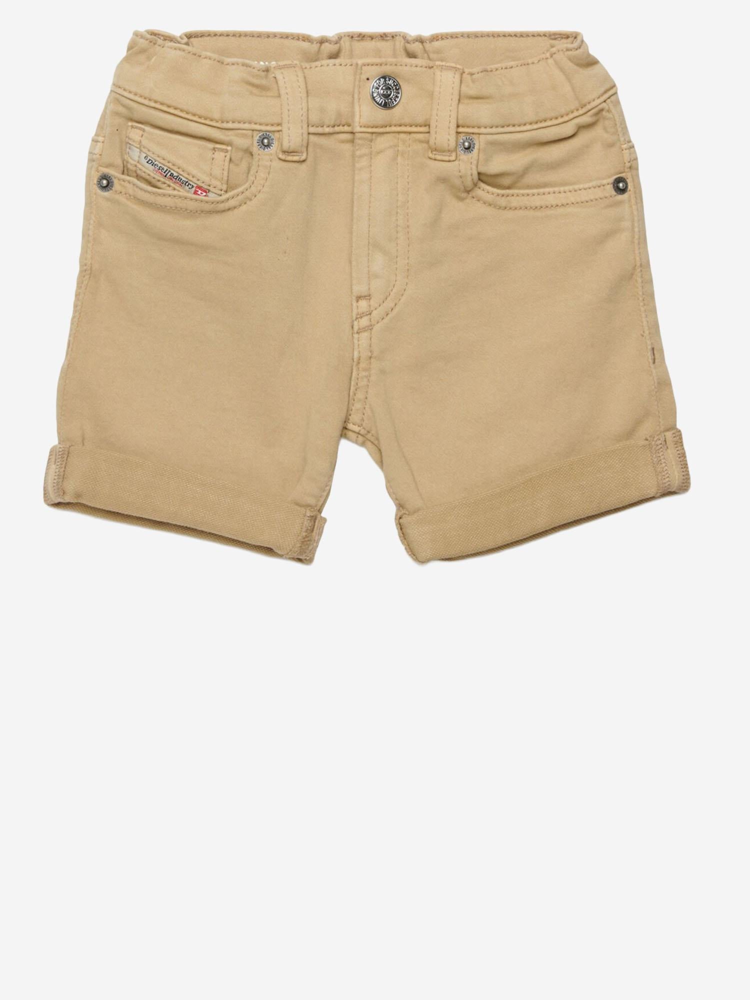 JEANS CORTI IN COTONE STRETCH K00362 KXBR6K708 DIESEL KIDS 