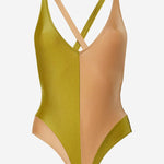 COSTUME DA BAGNO INTERO SAB CON MOTIVO COLOR-BLOCK SABLYCRA PRATERIANUDE VVIDI 