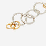 BRACCIALE A CATENA IN OTTONE J12UY0160 P6959044 JIL SANDER 