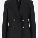 GIACCA DOPPIOPETTO IN LANA 815668 V36K01292 BOTTEGA VENETA 