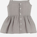 TOP IN COTONE STRETCH P24TT086C1080 168 IL GUFO KIDS 