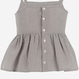 TOP IN COTONE STRETCH P24TT086C1080 168 IL GUFO KIDS 