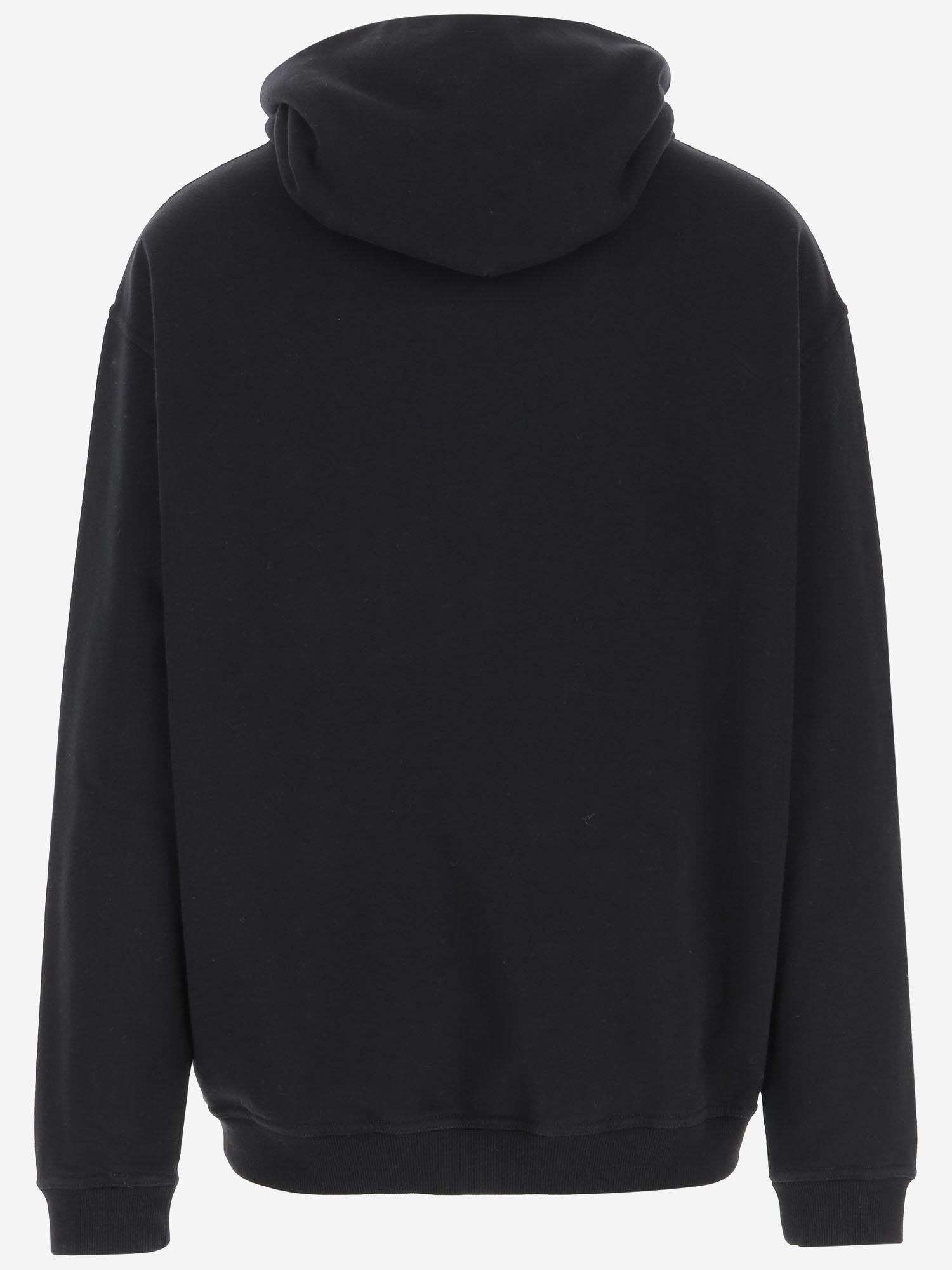 FELPA IN COTONE CON LOGO S50GU0167 S25503962 MAISON MARGIELA 