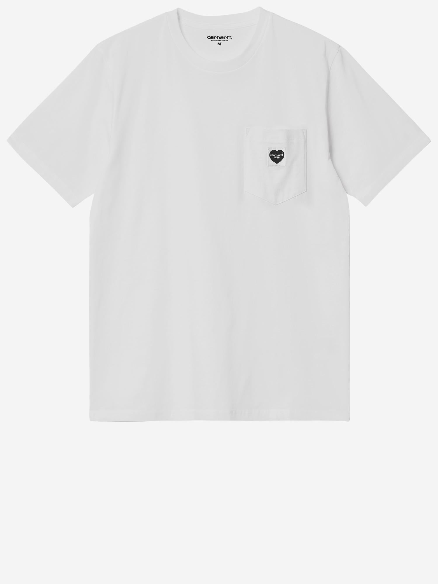 T-SHIRT IN COTONE CON LOGO I032128 00AXX CARHARTT WIP 