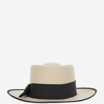 CAPPELLO OVALE IN PAGLIA SOMBREROOVALADONEGRO NATURAL ALEXIA ALVAREZ DE TOLEDO 