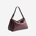 BORSA A SPALLA EUDORA IN TESSUTO VEGANO TMFW25EUDN120 PRUNE THE MOIRE 