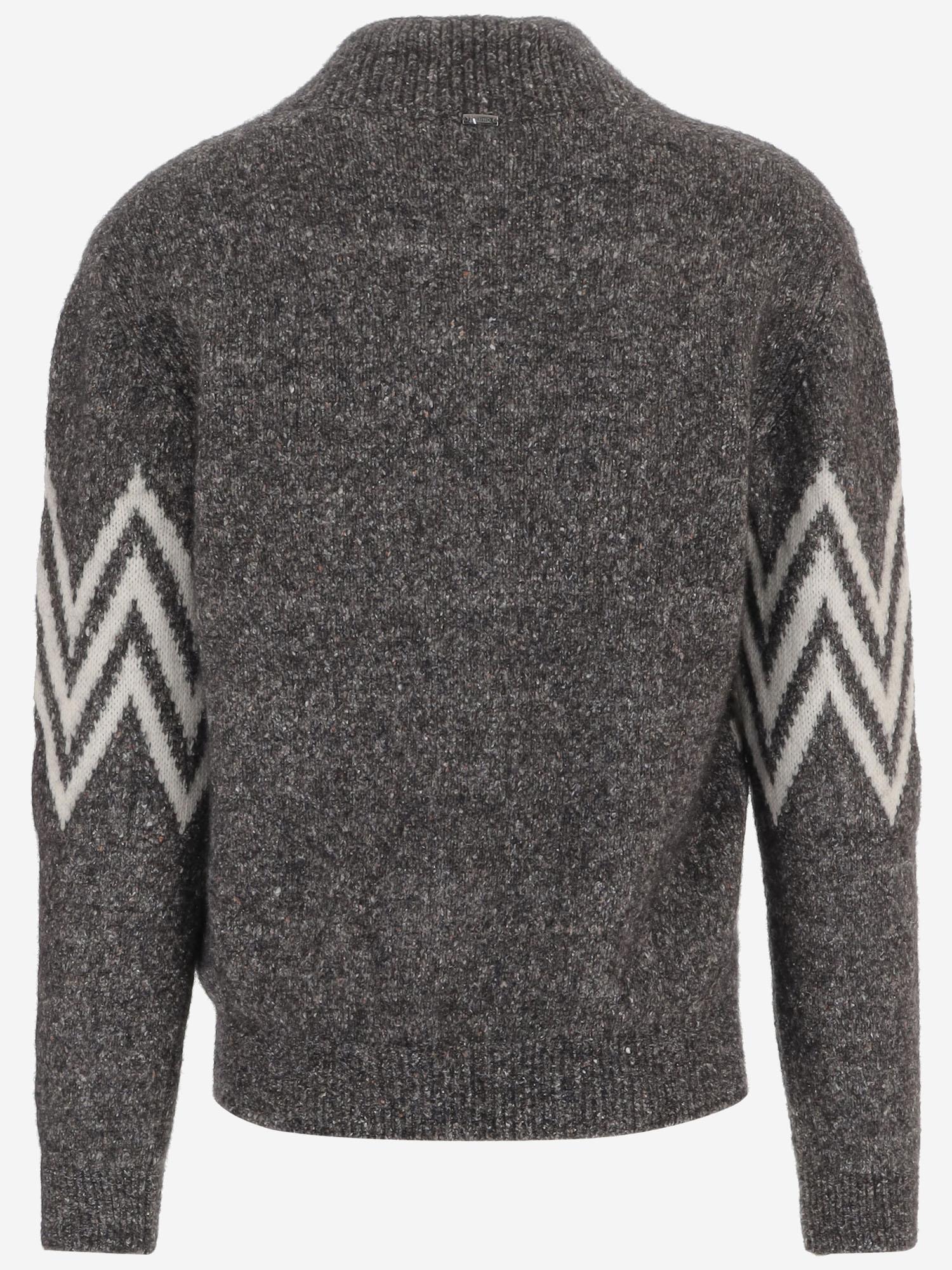 MAGLIONE IN MISTO ALPACA MG000188U 702959487 HERNO 