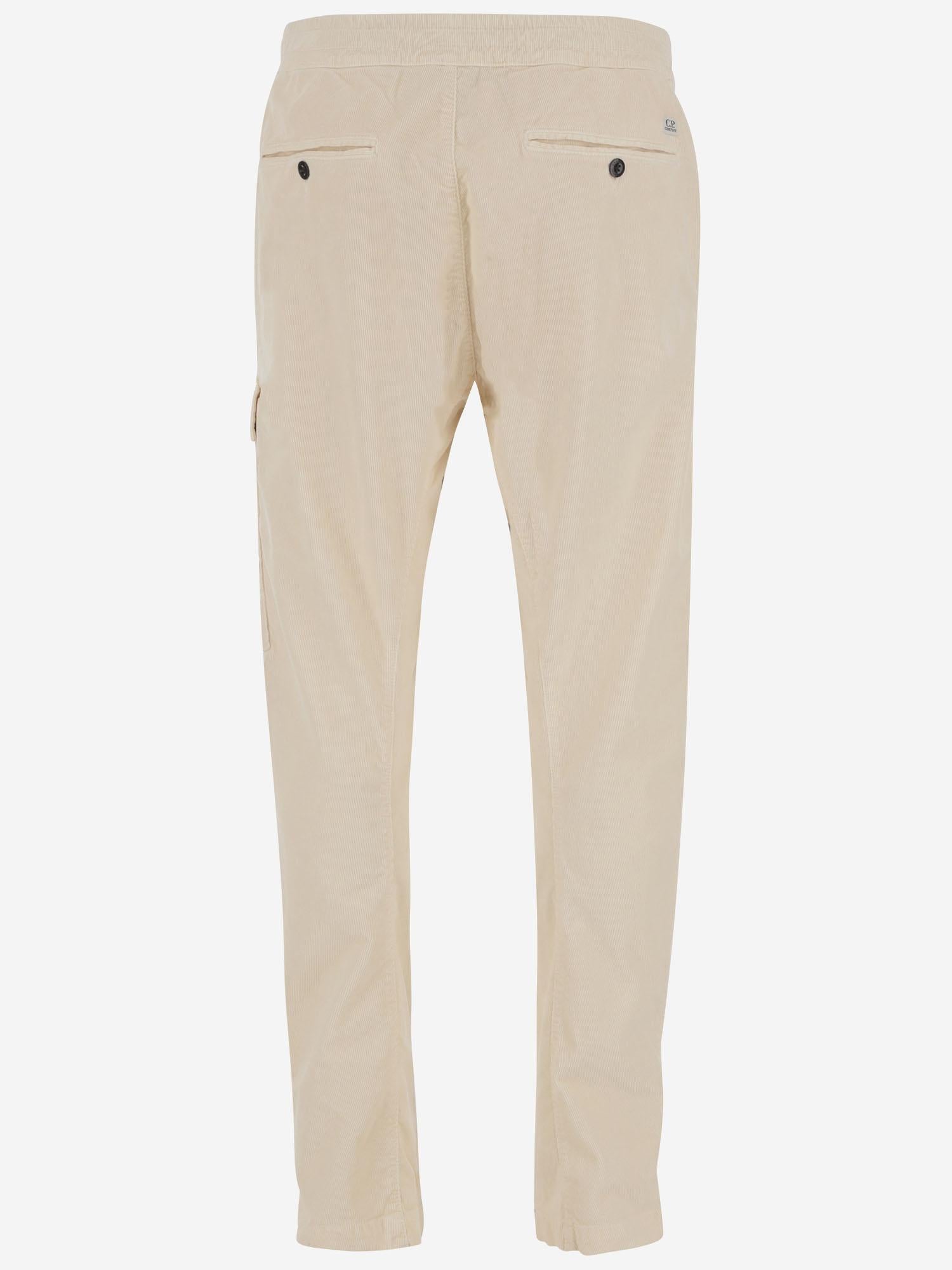 PANTALONI IN COTONE STRETCH 19CMPA169A 006410O402 CP COMPANY 