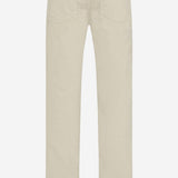 PANTALONI CARLYL IN VELLUTO DI COTONE 6636W3724 ICE THE ROW 