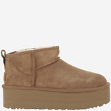STIVALETTI CON PLATEAU CLASSIC ULTRA MINI 1135092 CHE UGG 