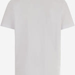 T-SHIRT IN COTONE CON STAMPA LOGO 8C00035 89AUG00A MONCLER 