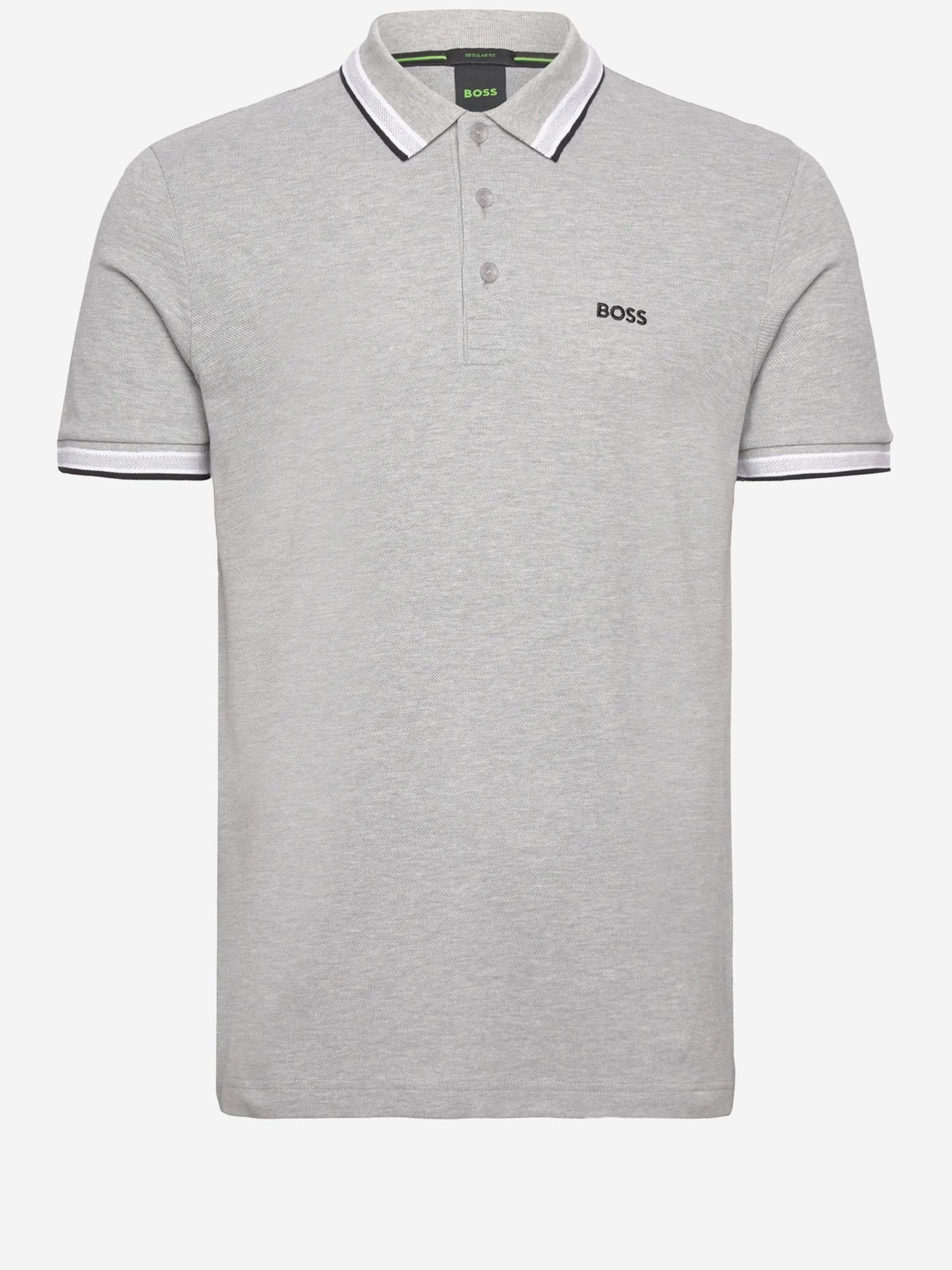 Polo in piqué di cotone con logo 50469055 046 HUGO BOSS 