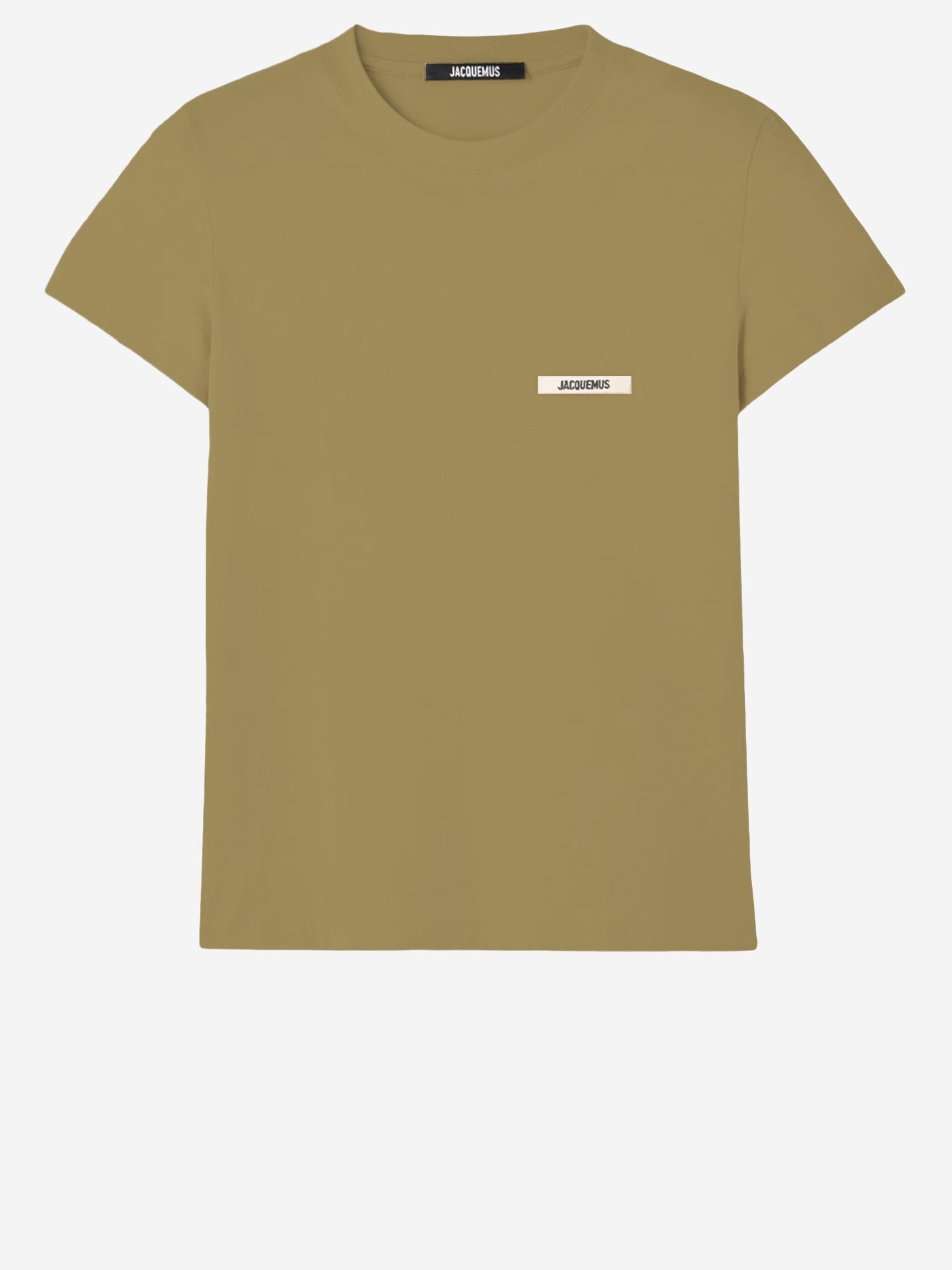 T-SHIRT IN COTONE CON LOGO TSW00550AJ00029 180 JACQUEMUS 