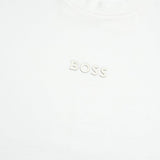 T-SHIRT IN COTONE CON LOGO 50519368 100 HUGO BOSS 