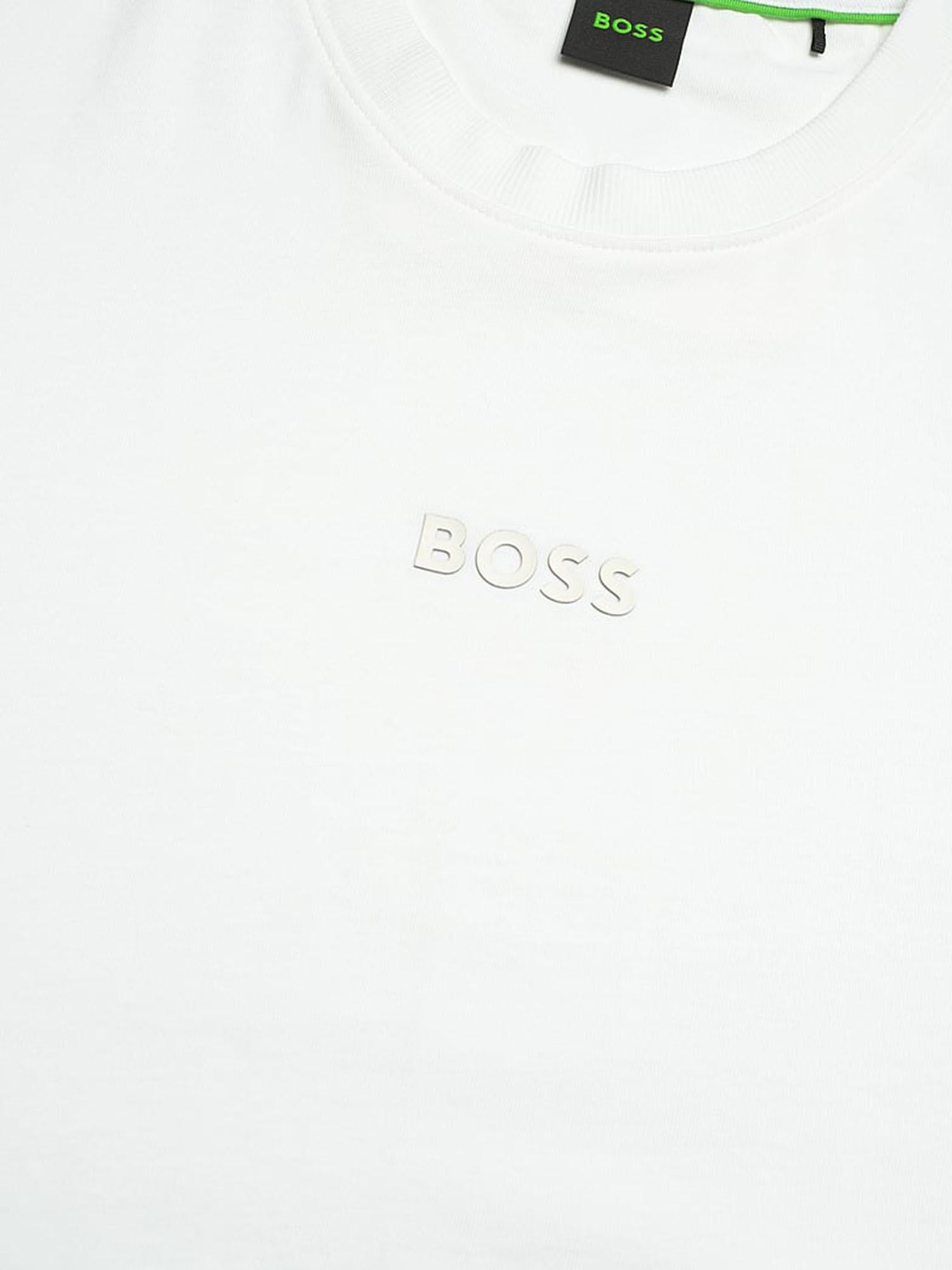 T-SHIRT IN COTONE CON LOGO 50519368 100 HUGO BOSS 