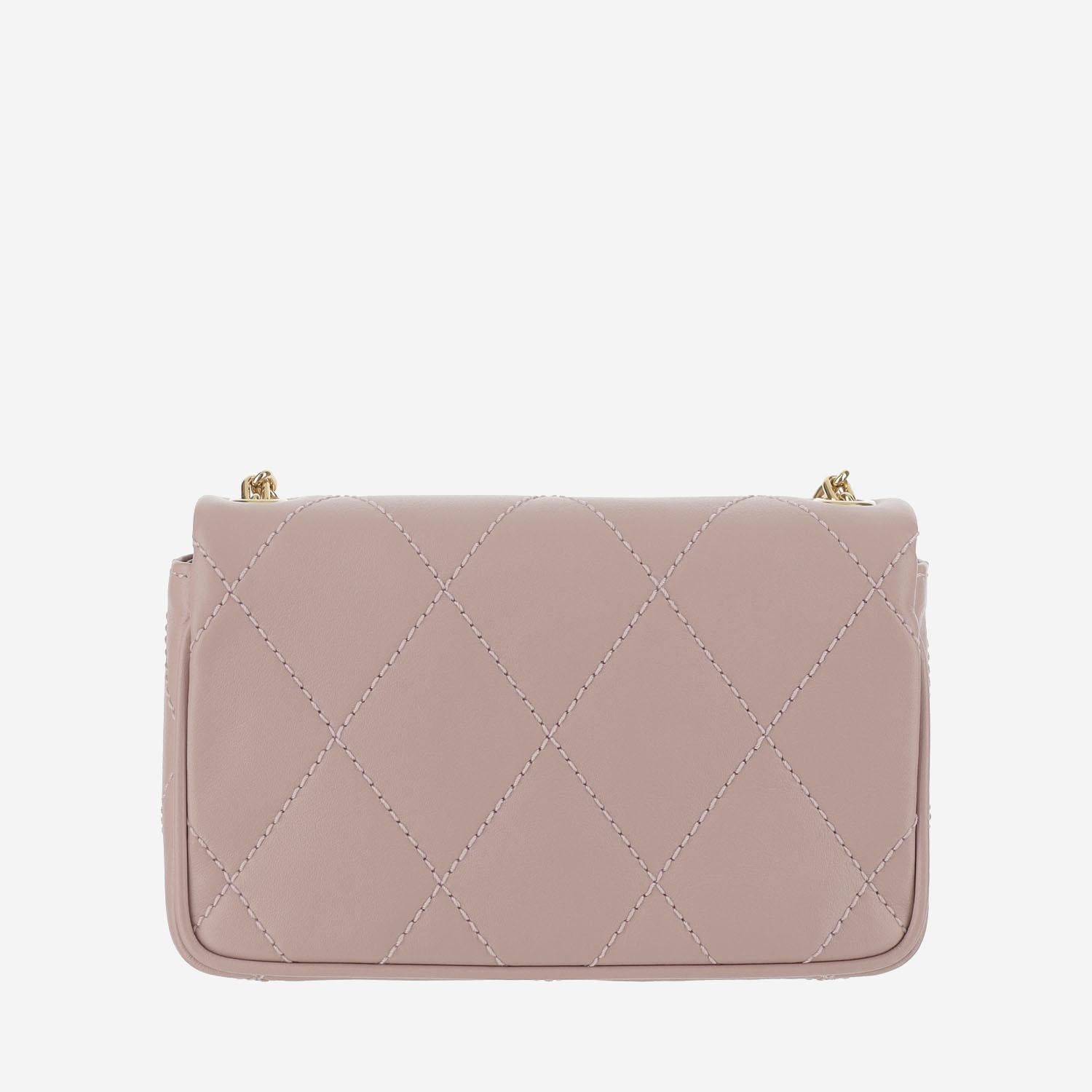 POCHETTE STRAND IN PELLE 8112001 ROSE BURBERRY 