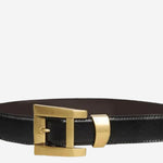 CINTURA IN PELLE CON LOGO 1023735 1A178481B55J VERSACE 