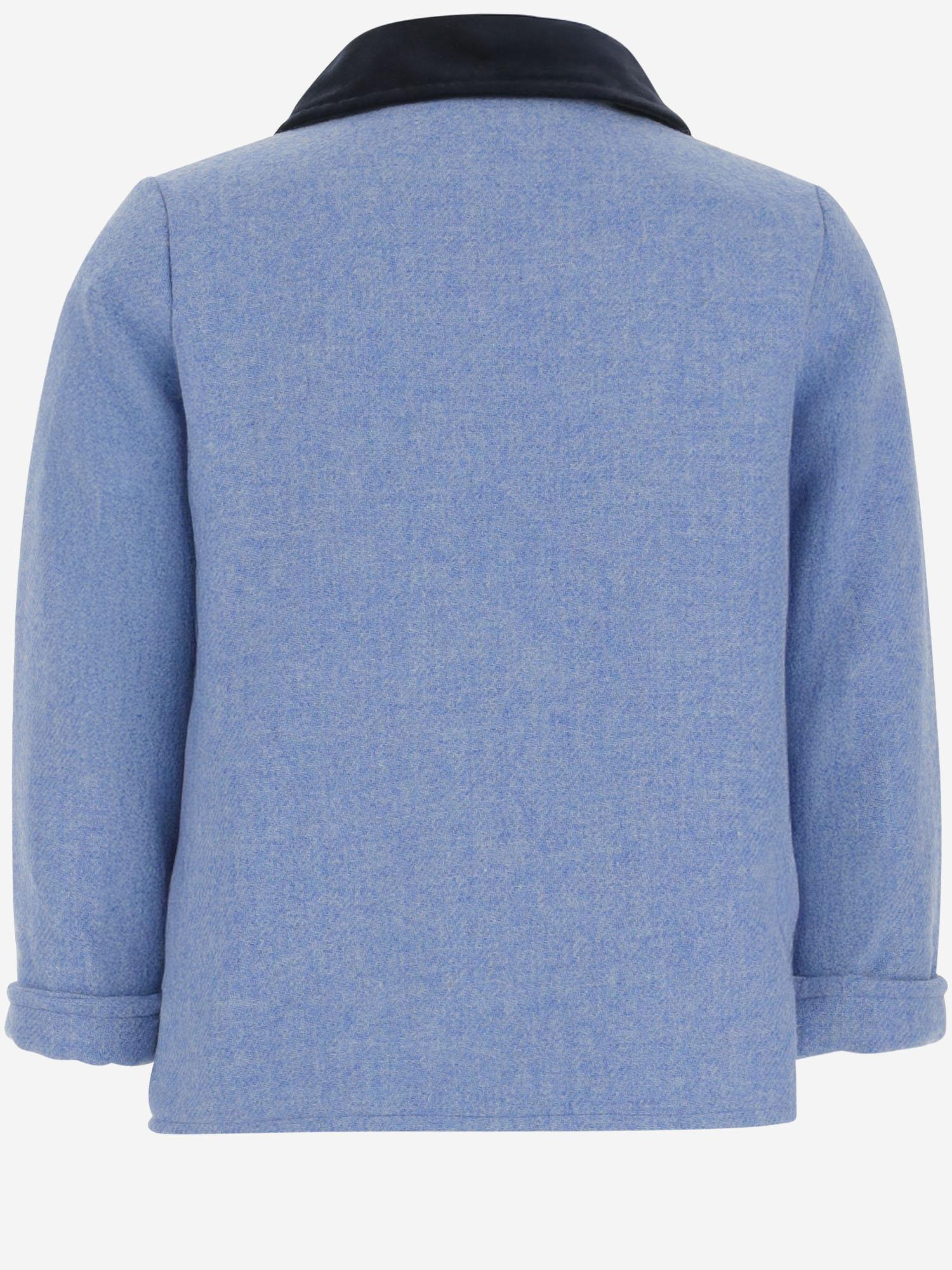 CAPPOTTO IN LANA LUCERNACOLLO 129 NICOLETTA FANNA KIDS 