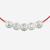 BRACCIALE SHELL CON PERLE IN VETRO SHELLLAUGH  SORBET ISLAND 
