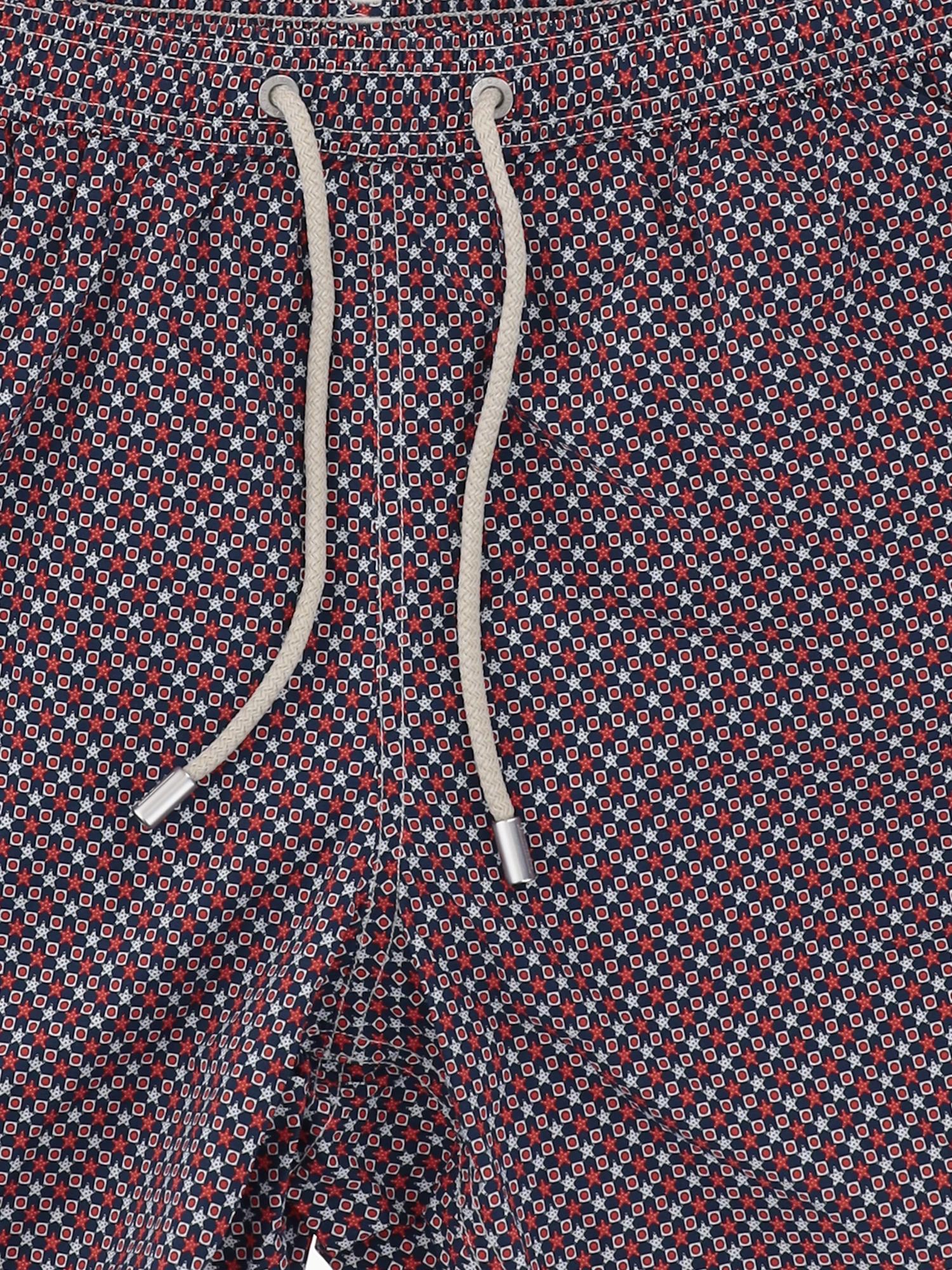 SHORTS DA BAGNO IN NYLON CON MOTIVO FANTASIA LIG0016 00068L MC2 SAINT BARTH 