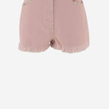 PANTALONI CORTI IN MISTO COTONE 8B3DDB8S 9Y9O45 VALENTINO 