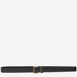 CINTURA IN PELLE CASSANDRE 634437 DTI0W1000 SAINT LAURENT 