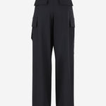 PANTALONI CARGO IN LANA 814214 V4XP04246 BOTTEGA VENETA 