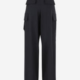 PANTALONI CARGO IN LANA 814214 V4XP04246 BOTTEGA VENETA 