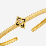 BLACK LOTUS CUFF BR413G GOLD MYA BAY 