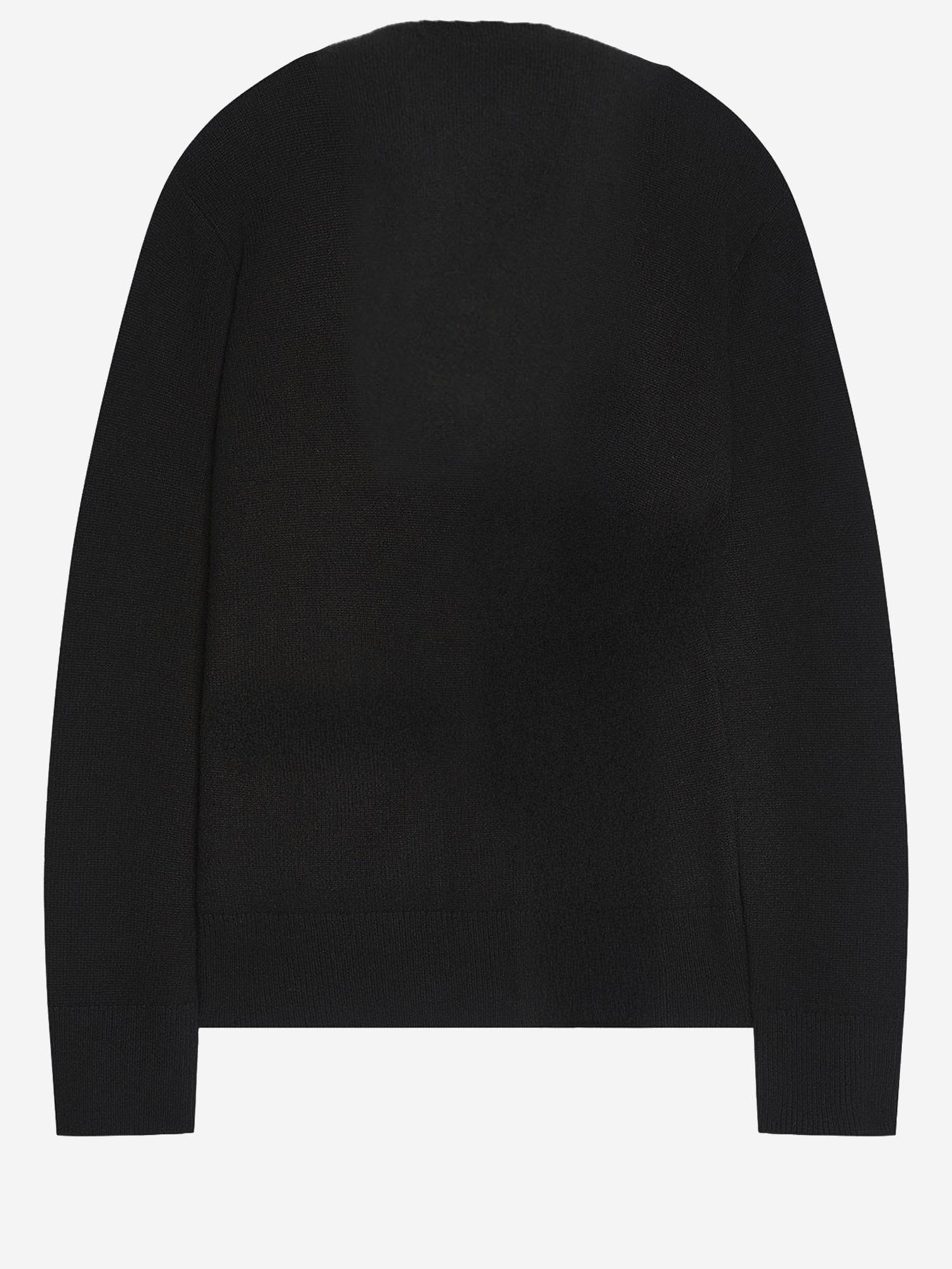 CARDIGAN IN CASHMERE CON CHIUSURA LATERALE 011224 2704900 DRIES VAN NOTEN 