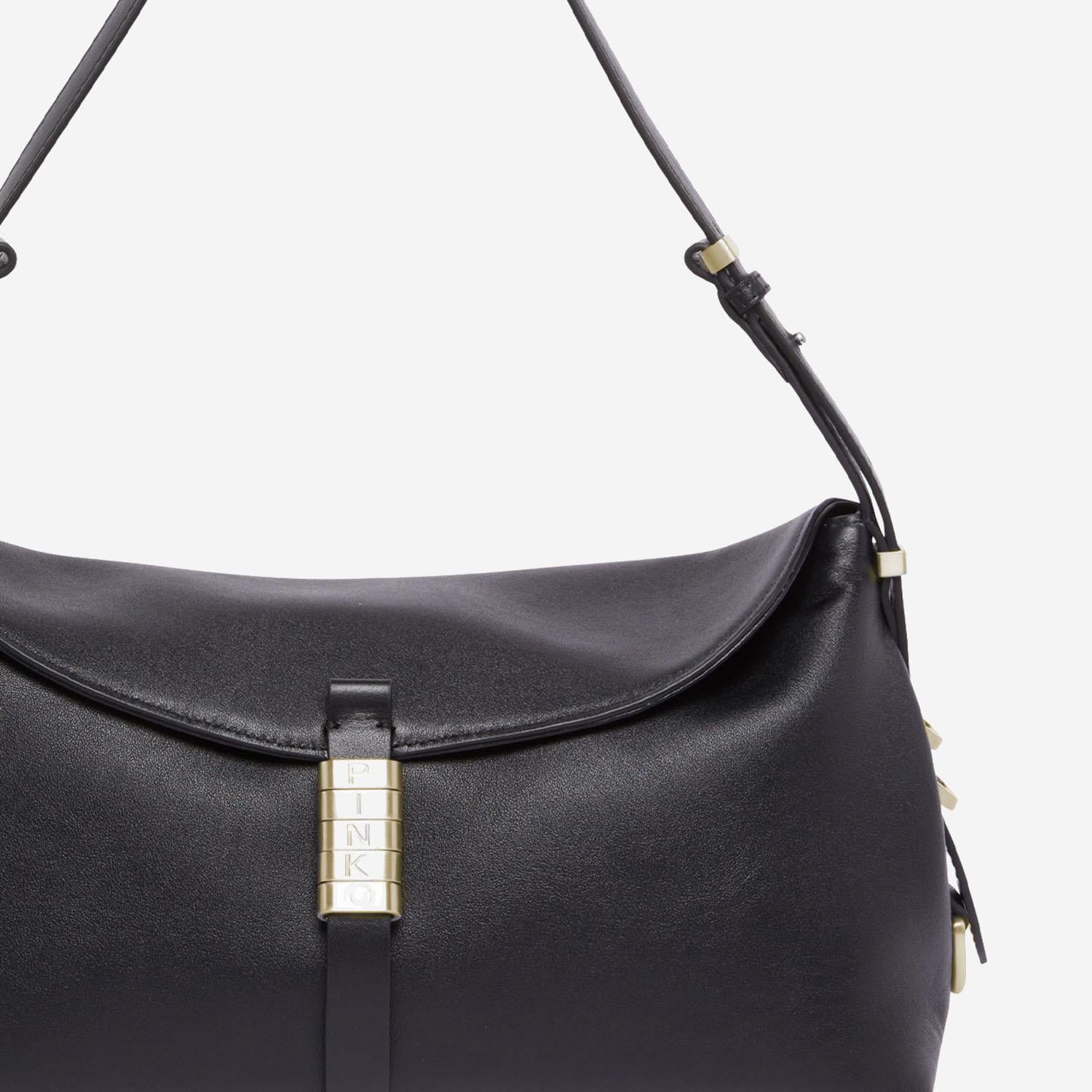 Borsa a tracolla Saddle Bag Baguette 105049 A1ZXZ99Q PINKO 