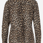 CAMICIA IN SETA LEOPARDATA Q588E231 NATURAL EQUIPMENT 