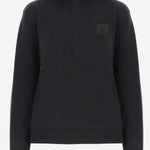 FELPA IN COTONE CON CAPPUCCIO E LOGO 80OAIT05 CF500899 JUST CAVALLI 