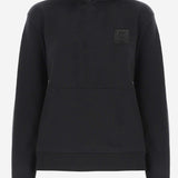 FELPA IN COTONE CON CAPPUCCIO E LOGO 80OAIT05 CF500899 JUST CAVALLI 