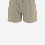 PANTALONI CORTI IN MISTO COTONE CON TEXTURE STROPICCIATA WCUND0017 067 WILLY CHAVARRIA 