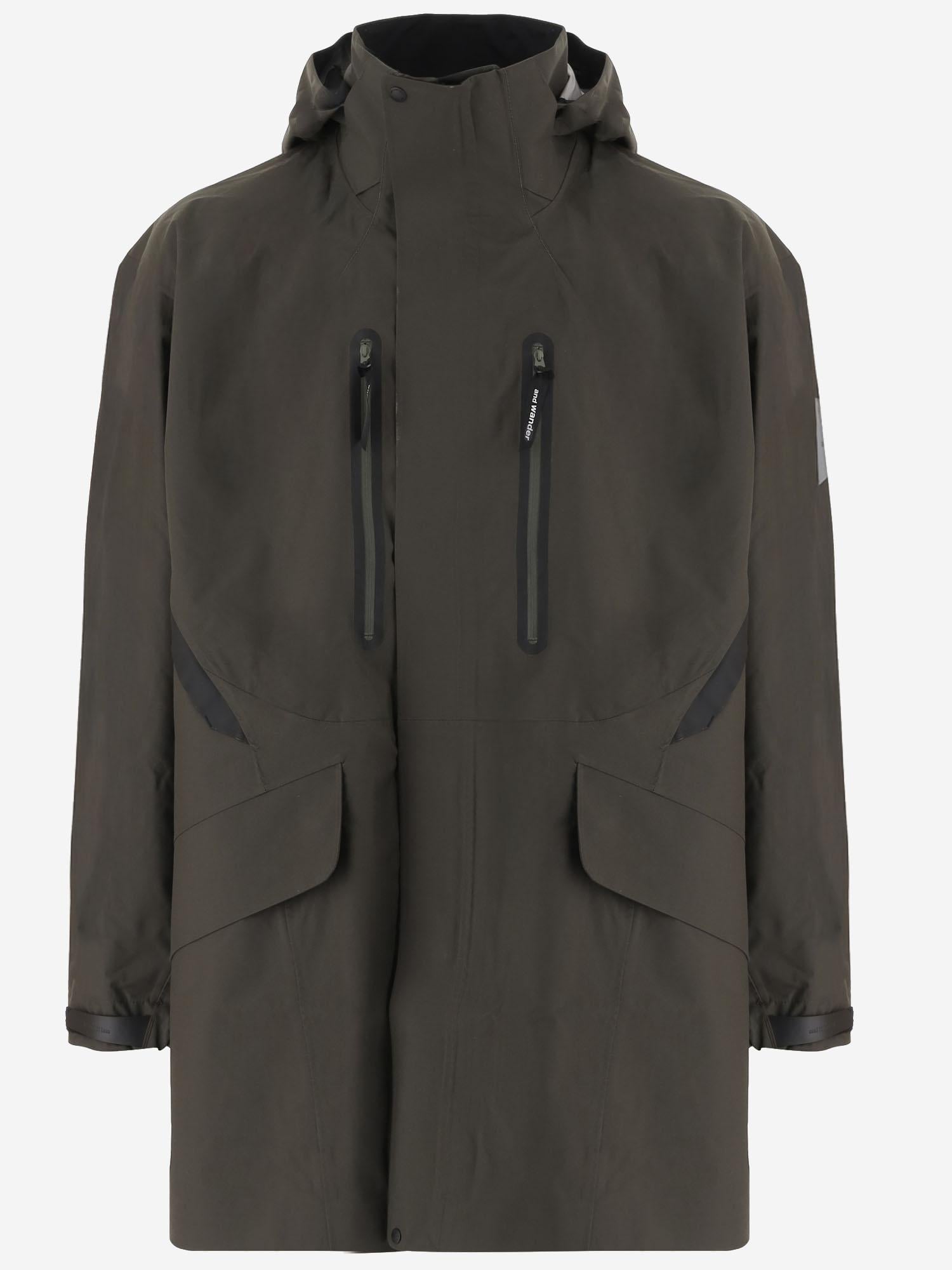 GIUBBOTTO TECNICO CON CAPPUCCIO E TASCHE MULTIPLE 5745211004 181 AND WANDER 