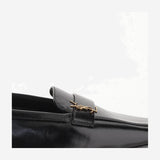 BALLERINE POPPY IN PELLE LISCIA 818008 AAEHW1000 SAINT LAURENT 