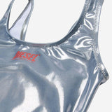 COSTUME DA BAGNO MIFOG CON EFFETTO METALLIZZATO J02721 KYA1EK90A DIESEL KIDS 