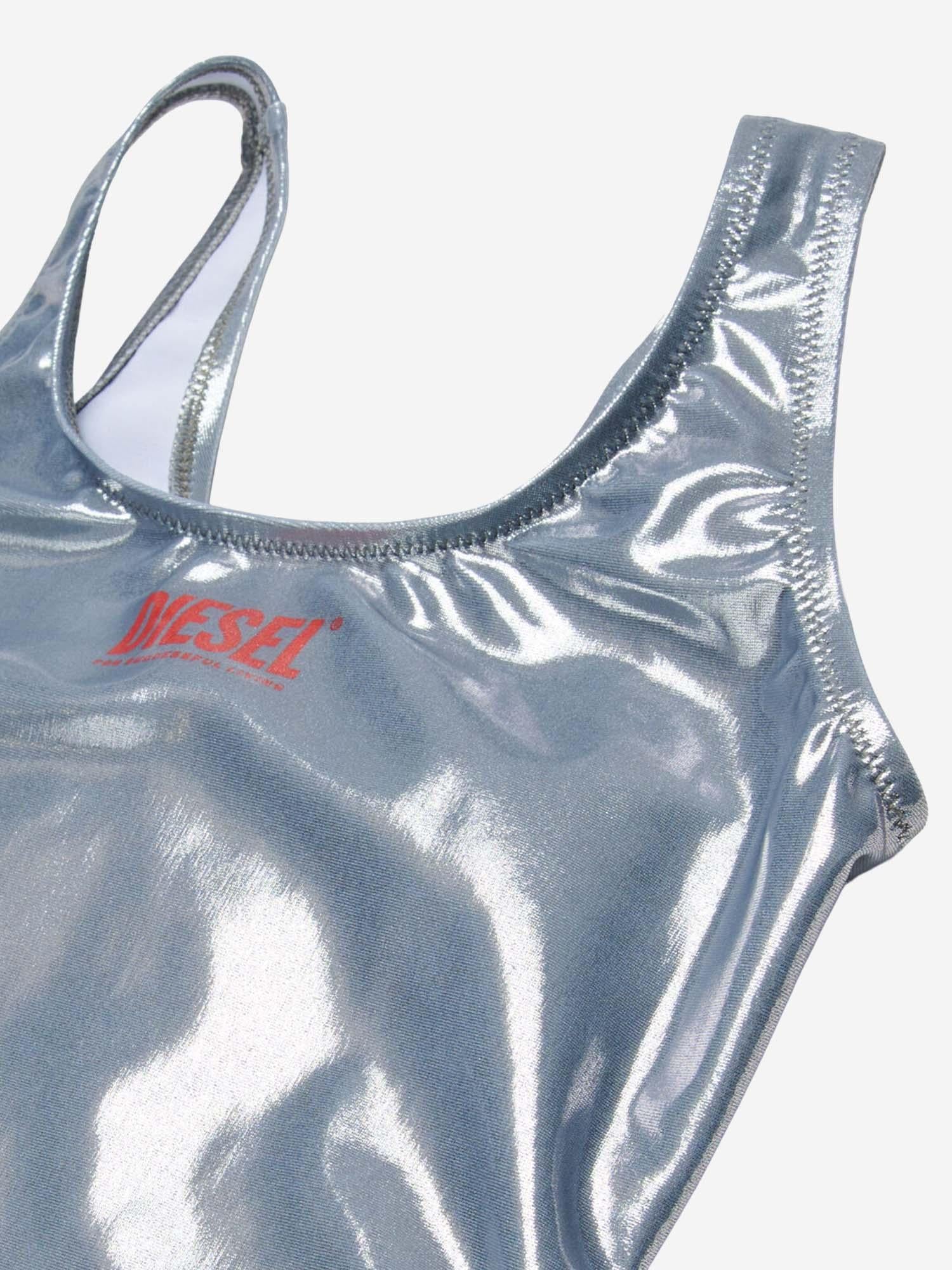 COSTUME DA BAGNO MIFOG CON EFFETTO METALLIZZATO J02721 KYA1EK90A DIESEL KIDS 