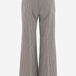 PANTALONI IN MISTO COTONE STRETCH A RIGHE MELODYB 5063573 QL2 