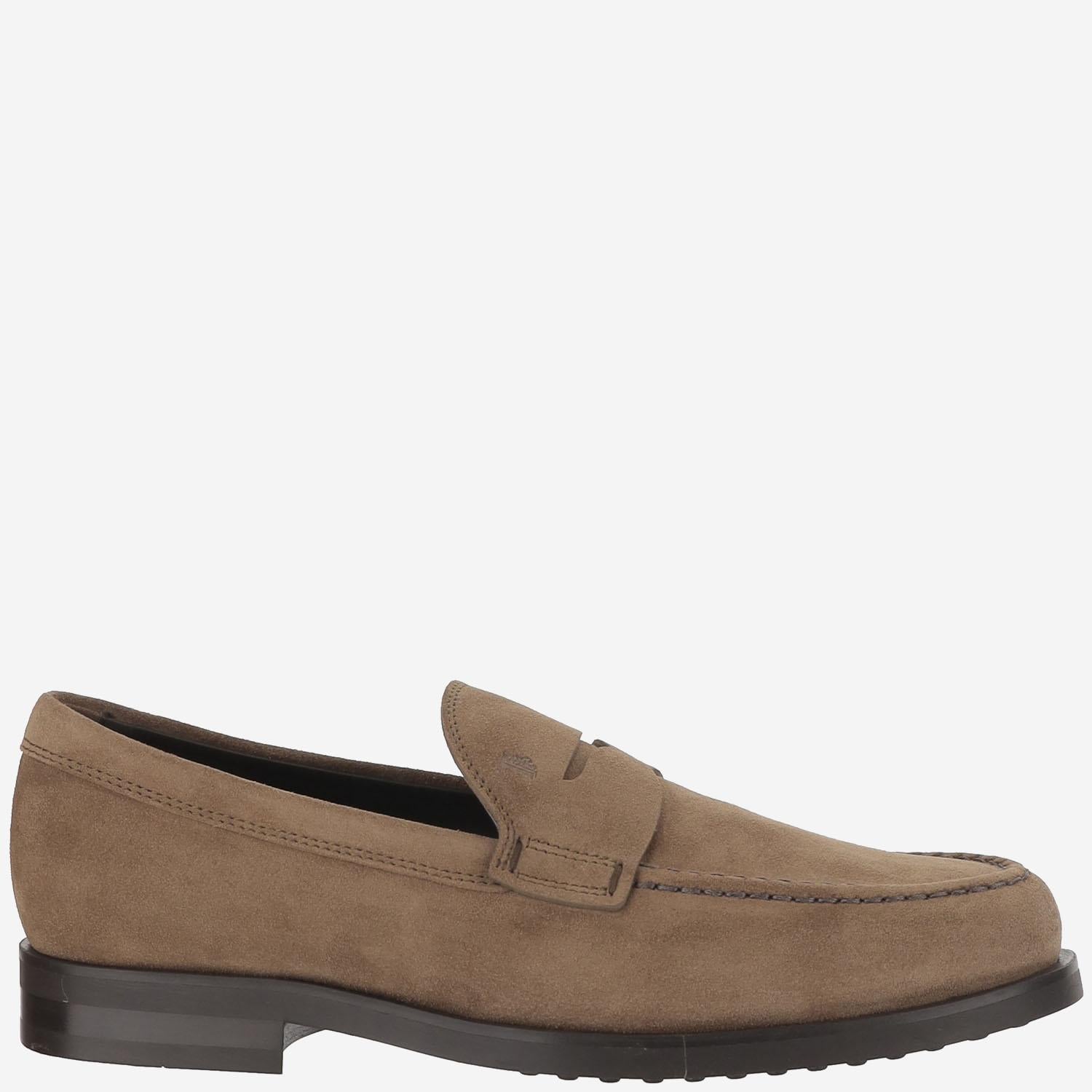 MOCASSINI IN PELLE SCAMOSCIATA XXM0ZF0Q920RE0 S818 TODS 