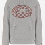FELPA IN COTONE CON LOGO IC25378 HEATHERGREY ICECREAM 