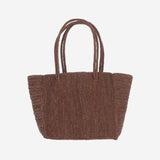 BORSA A MANO IN RAFIA CON LOGO HAND002 00246L MC2 SAINT BARTH 